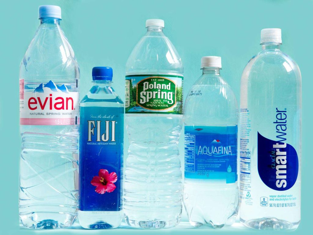 Images of water bottles 