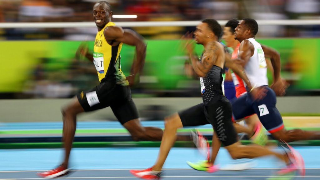 olympic runners in action sports performance